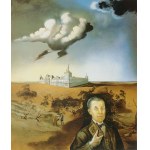 Salvador Dalì (1904-1989), Ritratto dell'ambasciatore Cardenas, litografia (ed. MCLXXXIX/MM)