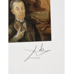 Salvador Dalì (1904-1989), Ritratto dell'ambasciatore Cardenas, litografia (ed. MCLXXXIX/MM)