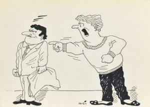 Gwidon MIKLASZEWSKI (1912-1999), Ja wiem, dlaczego ty mi nie kupujesz kwiatów na 