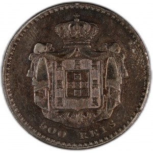 Portugal 500 Reis 1841 Silver
