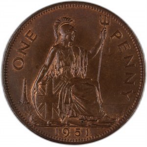 Great Britain 1 Penny 1951