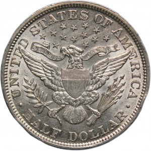 United States 50 Cents 1895 Silver