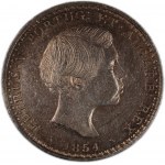Portugal 500 Reis 1854 Silver