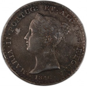 Portugal 500 Reis 1846 Silver