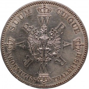 Germany Prussia Thaler 1861 Silver