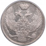 Poland 2 Zlote (30 Kopecks) 1838 MW Silver
