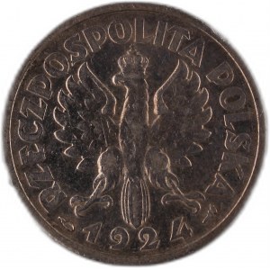 Poland 1 Zloty 1924 Silver