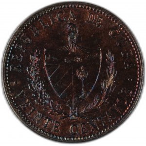 Cuba 20 Centavos 1949 Silver