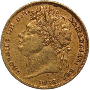 Great Britain 1 Sovereign 1821 Gold