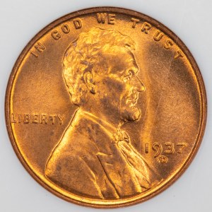 United States 1 Cent 1937 D
