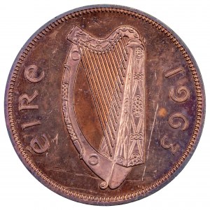 Ireland Republic Penny 1963 Rare
