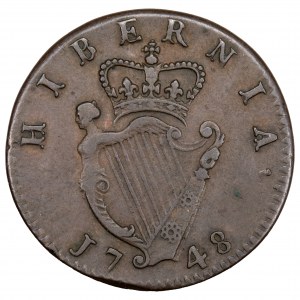 Ireland 1/2 Penny 1748