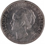 Netherlands 2 1/2 Gulden 1932 Silver