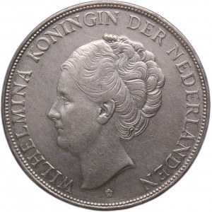 Netherlands 2 1/2 Gulden 1937 Silver