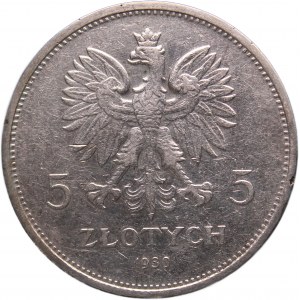 Poland 5 Zlotych 1930 Silver