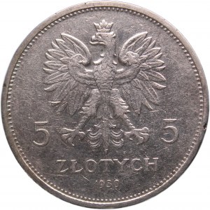 Poland 5 Zlotych 1930 Silver