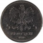 Poland 5 Zlotych 1930 Silver