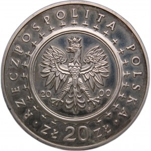 Poland 20 Zlotych 2000 Silver