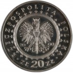 Poland 20 Zlotych 2000 Silver
