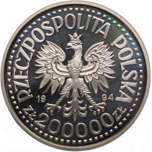 Poland 200000 Zlotych 1994 Silver