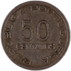 Mozambique 50 Centavos 1936