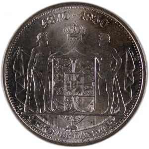 Denmark 2 Kronor 1930 N Silver