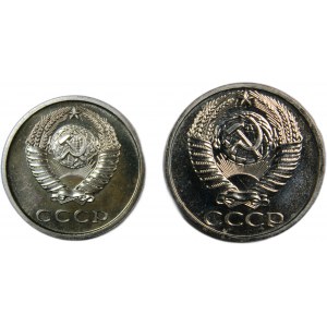 Russia USSR 20 & 50 Kopecks 1976 Lot of 2 Coins