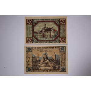 Poland Zary Notgelds Lot of 2 Notes
