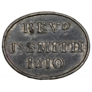 Great Britain Scotland Communion Tokens 1810/1830/1856 Lot of 3 Tokens