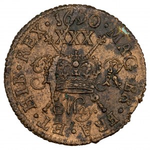 Ireland 30 Pence (1/2 Crown) 1690