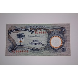 Biafra 5 shillings 1967-69