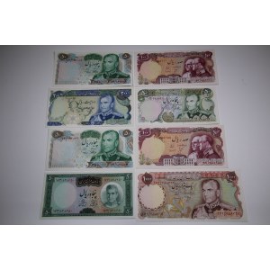 Iran Lot of 8 Notes