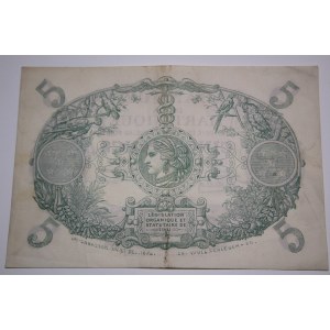 Martinique 5 Francs 1934-1945