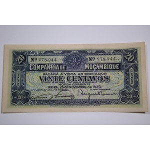 Mozambique 20 Centavos 1933