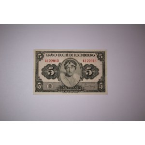 Luxembourg 5 Francs 1944