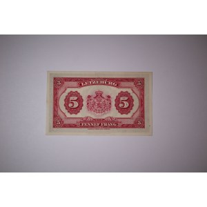 Luxembourg 5 Francs 1944