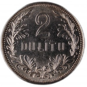 Lithuania 2 Litu 1925 Silver