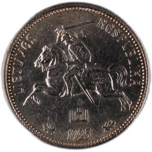 Lithuania 2 Litu 1925 Silver