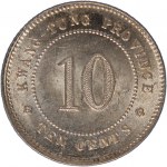 China Kwangtung 10 Cents 1913 (2) Silver