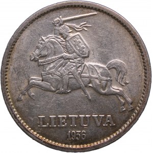 Lithuania 10 Litu 1936 Silver