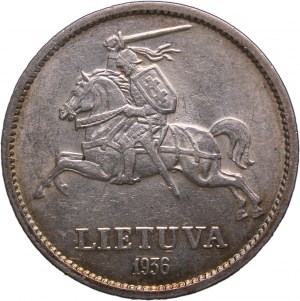 Lithuania 10 Litu 1936 Silver