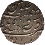 India Hyderabad 1 Rupee 1898 (AH1315/32) Key Date Silver