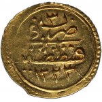 Turkey Ottoman Empire 1/4 Zeri Mahbub 1810 (AH1223/3) Gold