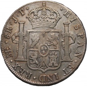 Peru 8 Reales 1810 JP Silver