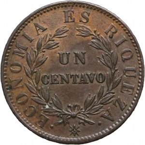 Chile 1 Centavo 1853