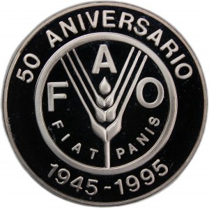 Uruguay 100 Pesos 1995 Silver