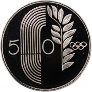Cyprus 50 Cents 1988 Low Mintage Silver