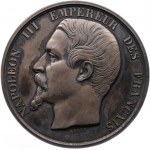 France Medal Napoleon III Silver 65.7 Gm