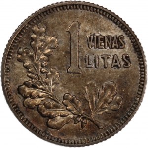 Lithuania 1 Litas 1925 Silver