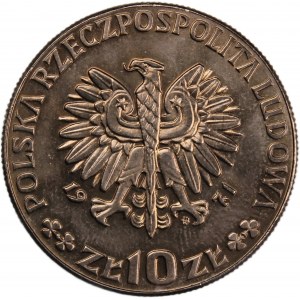 Poland 10 Zlotych 1971 Essai/Proba